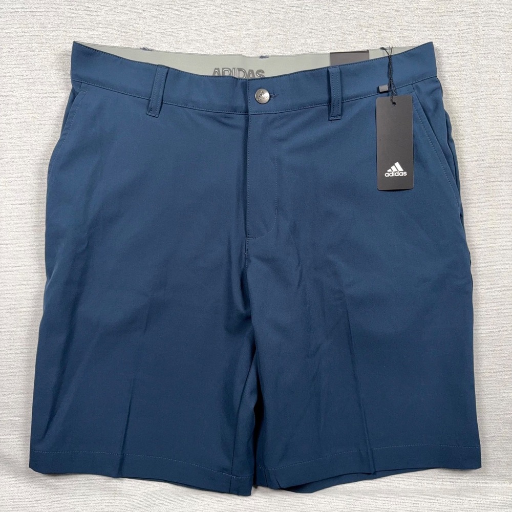 Adidas Ultimate 365 8.5" Woven Shorts Mens Size 32 Blue Polyester Elastane NEW